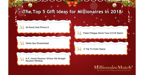 gifts for millionaires no budget.